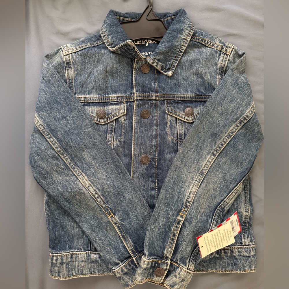 Boys’ Long Sleeve Denim Jacket
